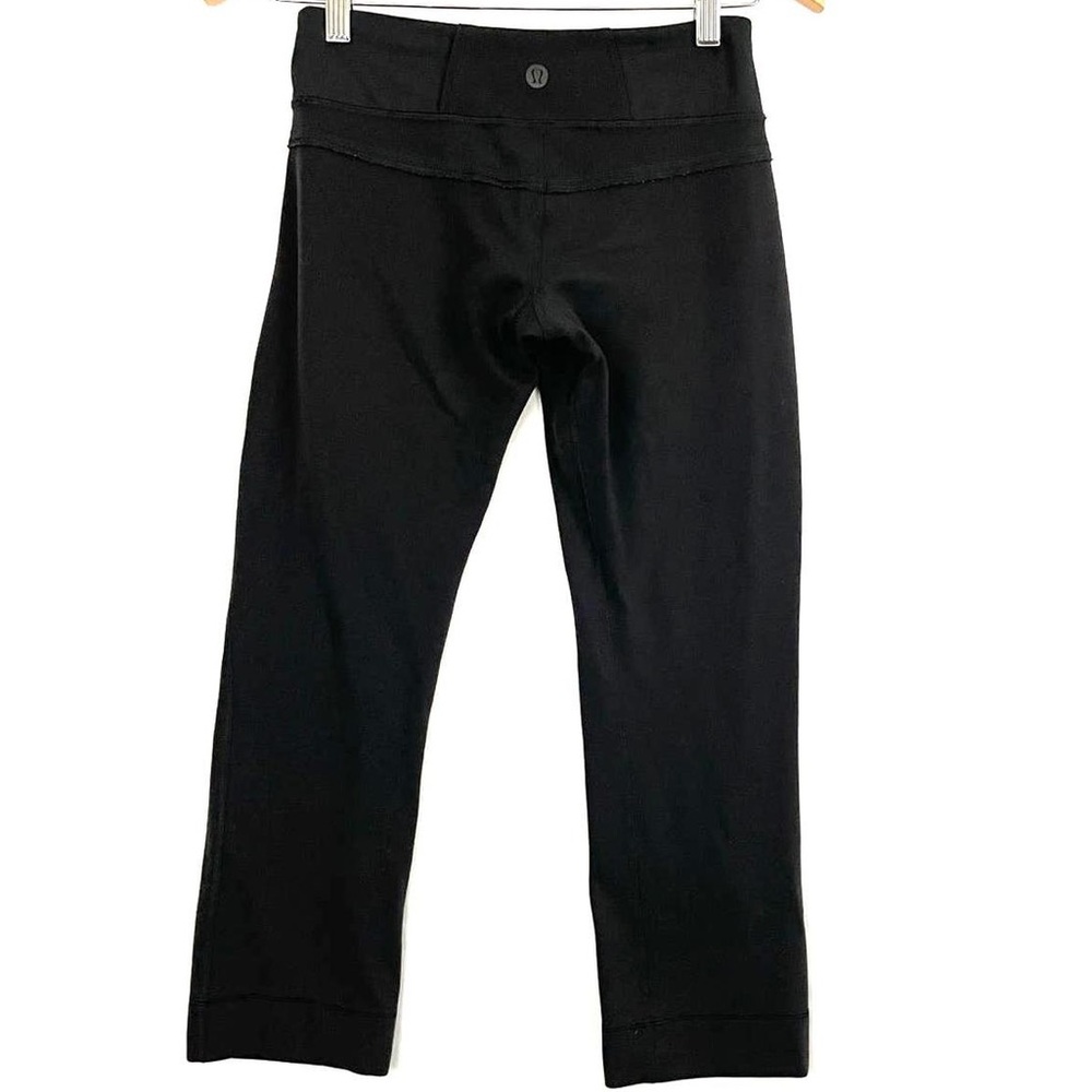 Lululemon Cropped Capri Black Legging Size 4